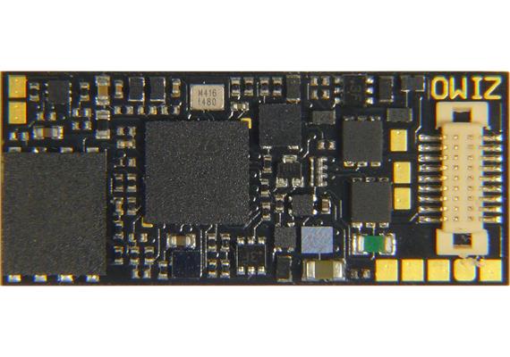ZIMO MS580N18 Miniatursound-Decoder, 0.8A, 6 Fu-Ausgänge, Next18-Schnittstelle | Bild 2