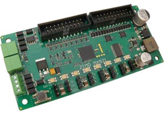Zimo MX821V 8-fach Servo-Decoder für Weichen, Formsignale usw.