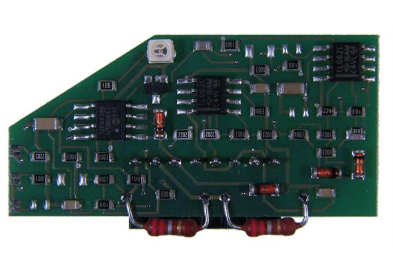 Zimo MX9AZN Zugnummern-Aufsteckplatine