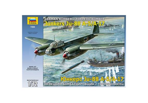 Zwezda Junkers Ju88 A-17/A-5 1:72