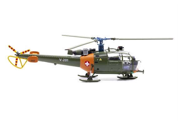 ACE 001522 Alouette III Swiss Air Force V-201 - Massstab 1:72 | Bild 4