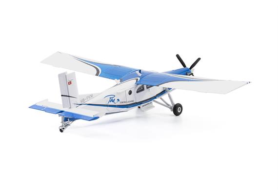 ACE 001618 Pilatus PC-6 HB-FKM Para Centro Locarno blau - Massstab 1:72 | Bild 5