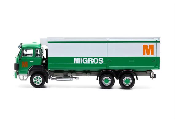 ACE 002389 Saurer D330B F6x4 Frigo Migros - H0 (1:87) | Bild 6