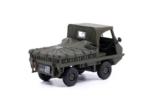 ACE 005519 Haflinger AP 700 mit Plane auf Ladefläche - Massstab 1:43 | Bild 5