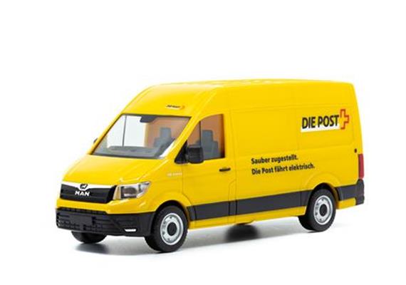 ACE Arwico Collection Edition 002503 MAN eTGE «Die Post» Elektro Lieferwagen, 1:87 | Bild 1