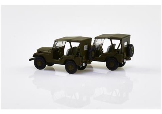 ACE Arwico Collection Edition 005105 Willy's Jeep Schweizer Armee (2 Stk.) CH HO | Bild 4