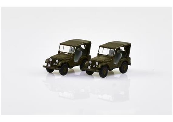 ACE Arwico Collection Edition 005105 Willy's Jeep Schweizer Armee (2 Stk.) CH HO | Bild 1