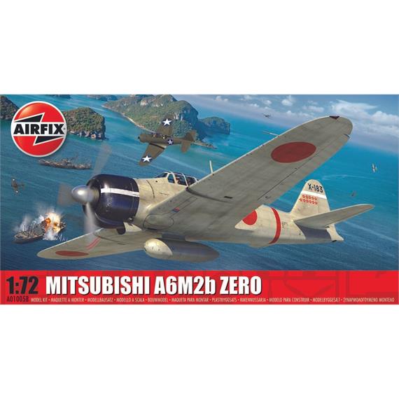 Airfix A01005B Mitsubishi A6M2b Zero - Massstab 1:72
