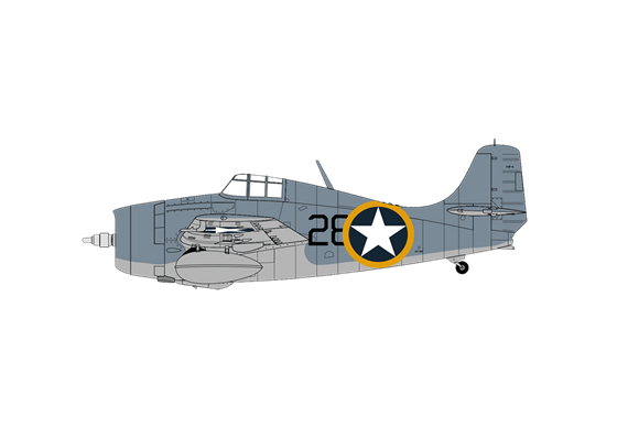 Airfix A02070A Grumman F4F-4 Wildcat, Bausatz - Massstab 1:72 | Bild 2