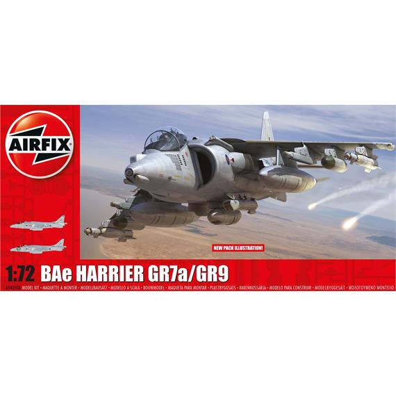 Airfix A04050A BAE Harrier GR9, Bausatz - Massstab 1:72