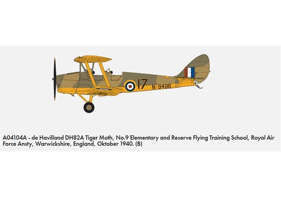 Airfix A04104A De Havilland Tiger Moth - Massstab 1:48 | Bild 2
