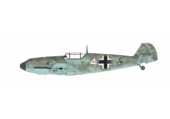 Airfix A05120C Messerschmitt Bf109E-3/E-4 - Massstab 1:48 | Bild 3