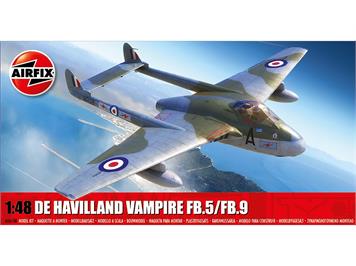 Airfix A06108 De Havilland Vampire FB.5/FB.9 - Massstab 1:48
