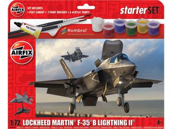 Airfix A55010 Starter Set - Lockheed Martin F-35B Lightning II - Massstab 1:72