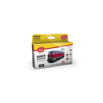 AMMO R-1003 Rail Center Deutsche DB-Lokomotiven, Epoche V, Farb-Set