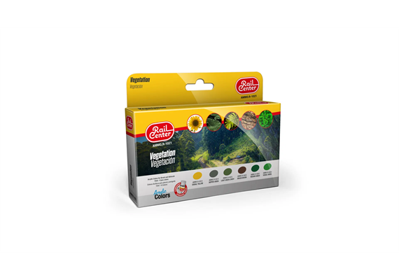 AMMO R-1021 Rail Center Vegetation, Farb-Set