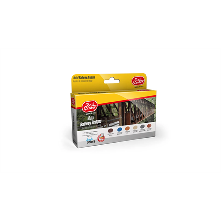 AMMO R-1023 Rail Center Metallbrücken, Farb-Set