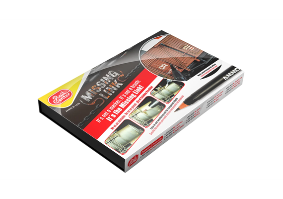 AMMO R-1070 Missing Link, Alterungs-Pinselmarker-Set - H0, TT, N, Z, 0, 1, G, H0m, H0e | Bild 2