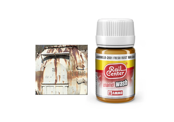 AMMO R-2001 Rail Center Frischer Rost, Wash, 35 ml