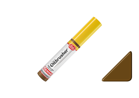 AMMO R-2603 Dunkle Erde, Ölpinsel, Inhalt 10ml - H0, TT, N, Z, 0, 1, G, H0m, H0e