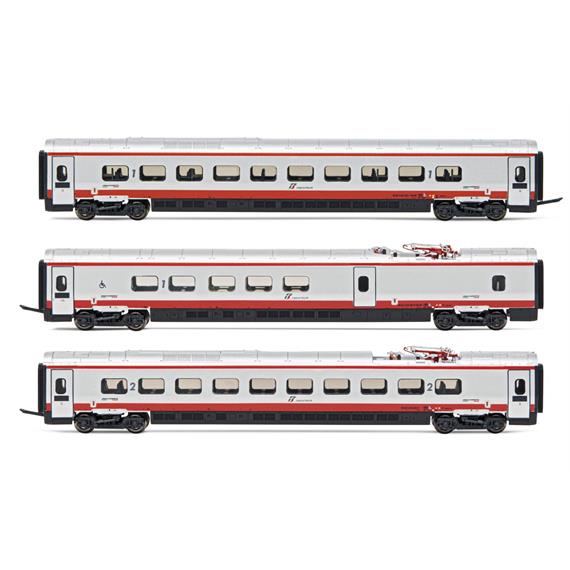 Arnold HN3507 FS Mittelwagen zu ETR 610 Frecciargento, 3teilig - N (1:160)