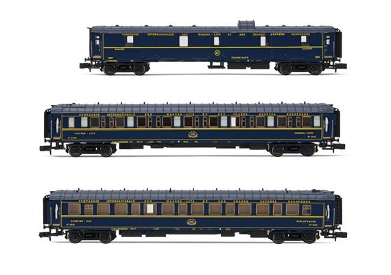 Arnold HN4401 CIWL 3 Wagen Train Bleu fourgon+2x Lx Set 1Ep. III - N (1:160)
