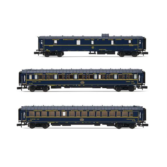 Arnold HN4401 CIWL 3 Wagen Train Bleu fourgon+2x Lx Set 1Ep. III - N (1:160)