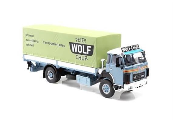 ATC 005524 Saurer D250B Pritsche Plane Peter Wolf Chur (CH), 1:43 | Bild 4