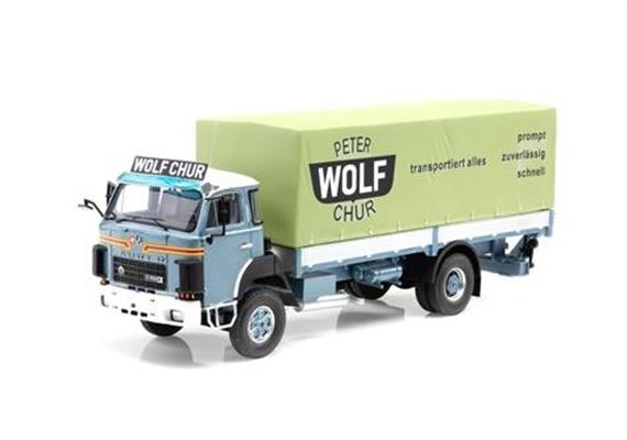 ATC 005524 Saurer D250B Pritsche Plane Peter Wolf Chur (CH), 1:43 | Bild 1