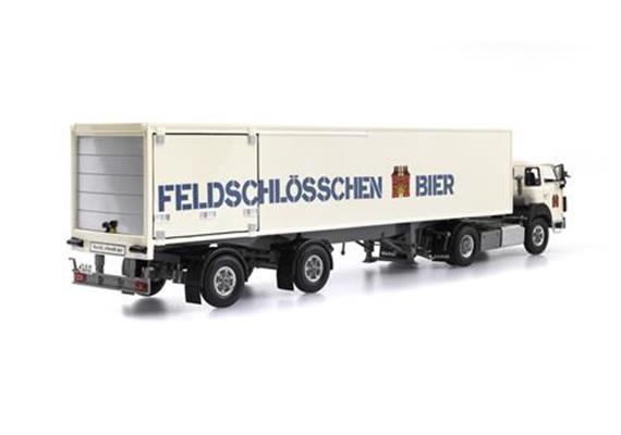 ATC 005526 Saurer D330B Frontlenker Sattelzug Feldschlösschen Bier, Massstab 1:43 | Bild 4