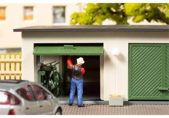 Auhagen 11456 Doppelgarage HO | Bild 2