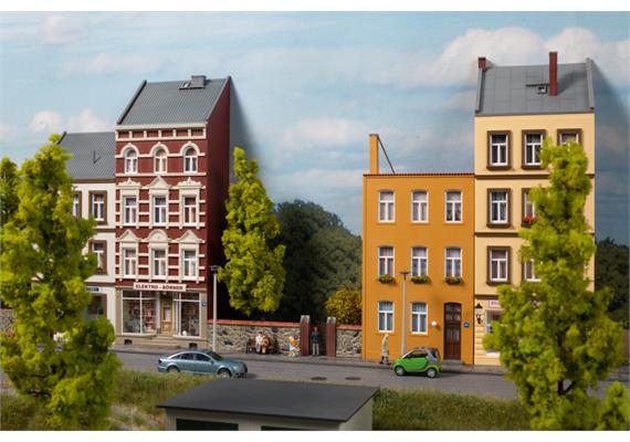 Auhagen 11467 Halbreliefhäuser Schmidtstrasse 18/20/22/24/26 - H0 (1:87) | Bild 3