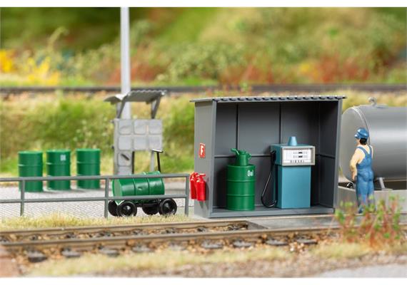 Auhagen 11469 Kleinlok-Tankstelle - H0 (1:87) | Bild 5