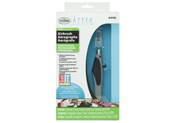 Aztek A470L Airbrush-Set (Kunststoffpistole) 5teilig