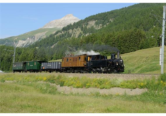 Bemo 1256131 RhB Ge 2/4 221 Stangenellok, DC analog - H0 (1:87) | Bild 2