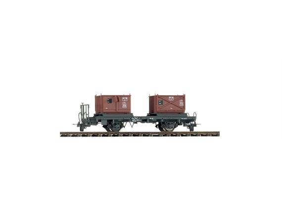 Bemo 2258 106 RhB Lbk 8646 Kieswagen - H0m