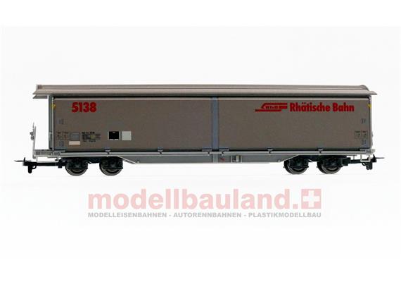 Bemo 2288 111 RhB Hai-tvz 5138 Schiebewandwagen - H0m | Bild 1
