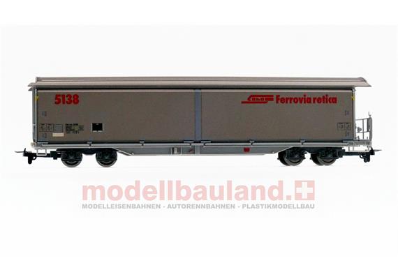 Bemo 2288 111 RhB Hai-tvz 5138 Schiebewandwagen - H0m | Bild 2