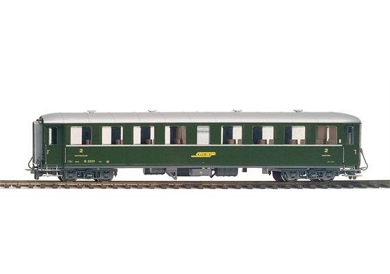 Bemo 3260 119 RhB B 2229 Stahlwagen - H0m (1:87)