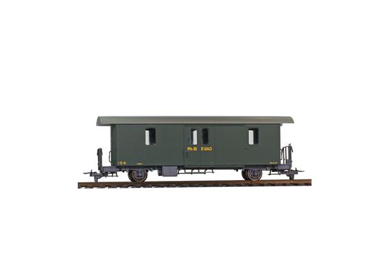 Bemo 3265 103 RhB D2 4043 Packwagen grün, H0m