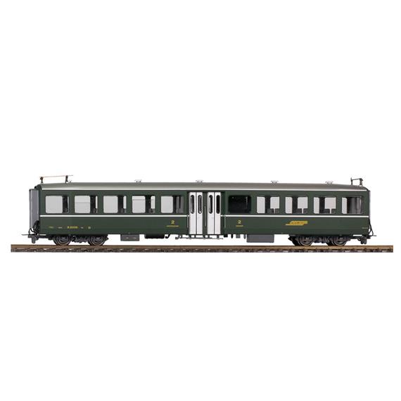 Bemo 3284 115 RhB B 2335 Mitteleinstiegswagen grün - H0m (1:87)