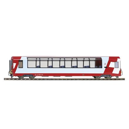 Bemo 3289128 RhB Bp 2538 Panoramawagen "Glacier Express" - H0m (1:87)