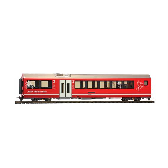 Bemo 3298 172 RhB B 577 01 AGZ Freizeitabteil, mit LED Innenbeleuchtung - H0m (1:87)