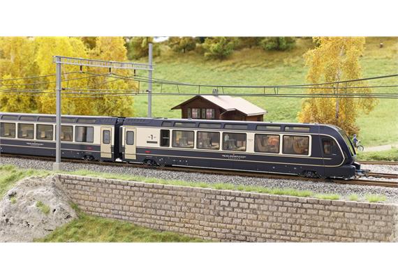 Bemo 3547321 MOB Bs 271 Niederflurwagen "GoldenPass Express" H0 3L-WS AC - H0 (1:87) | Bild 2