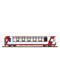 Bemo 3589 102 RhB Api 1312 "Glacier-Express" Panoramawagen, 3L-WS - H0
