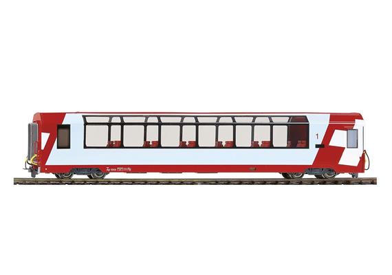 Bemo 3689 102 RhB Api 1312 Panoramawagen "Glacier-Express", DC 2L - H0 (1:87)