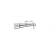 Bemo 4207 000 H0m elektrische Weiche links 12° 162,3mm, R 515 - H0m (1:87)