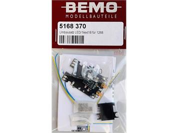 Bemo 5168 370 Umbausatz auf LED Beleuchtung für RhB ABe 4/4 30-38 mit Next18 - H0m