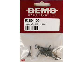 Bemo 5369 100 Kupplung für 1269 - 10 Stück - H0m (1:87)