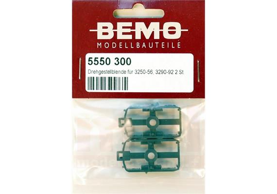 Bemo 5550 300 Drehgestellblende für 3250-3256, 3290-3291/3292, 2 Stück - H0m (1:87)